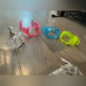 Bundle of Neon Retro Jelly Apple Watch Bands